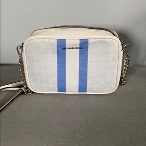 White Michael Kors Cross-Body bag